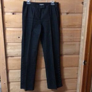 Black / dk gray Jean size 8 buttons on bottom leg Kenar